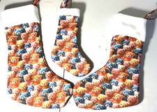 set of 3 fully lined christmas