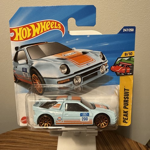 Hot wheels gulf ford rs200 - gulf,