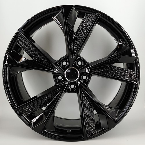 Rs7 black alloy wheels - black,