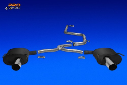 Exhaust system silencer - exhaust, back