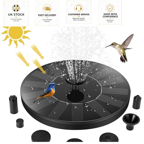 Easy install solar fountain - solar,