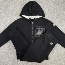 Moncler Tracksuit Black Age 12 100% Authentic