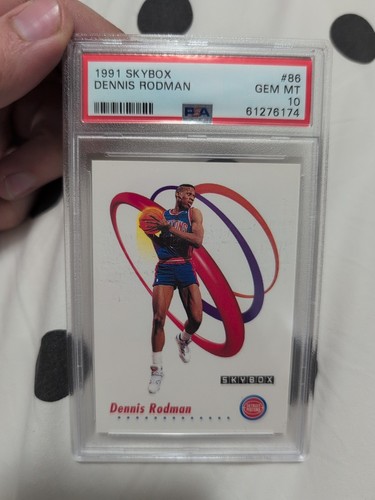 Dennis rodman 1991 skybox - rodman,