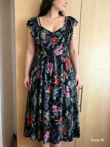 Dress with off shoulder - with,