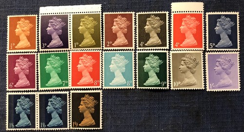 British stamps queen - stamps,
