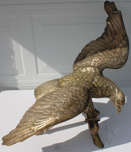 Vintage large american - large, brass