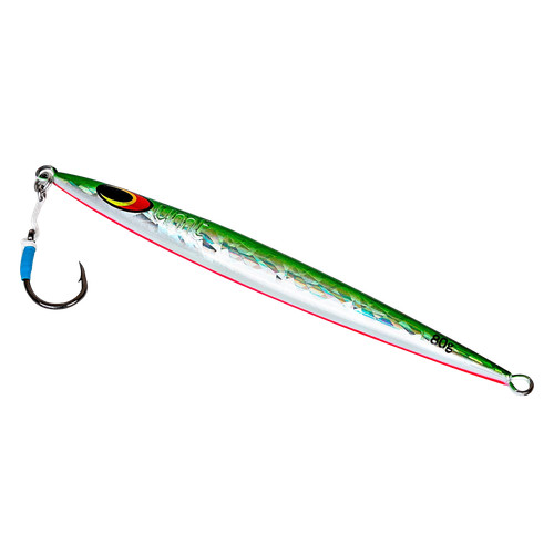 80g green sand eel - 80g, streaker