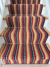 Stair Runner Taupe Multi