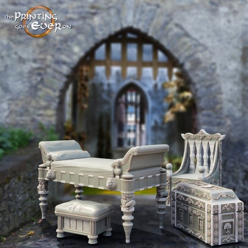 Medieval ancient furniture - ancient,