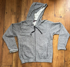 PRINCESSE TAM TAM Grey Zip Front Hoodie - Size Fr 40 / UK 12
