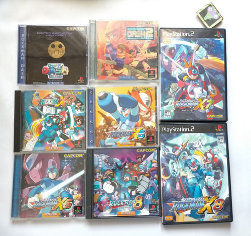 Lot ps1 ps2 megaman rockman - 8,