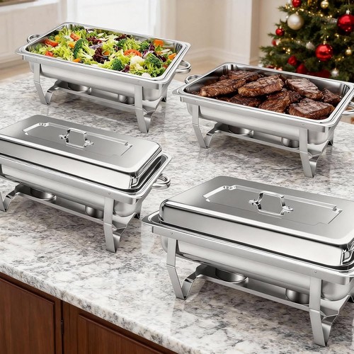 Packs stainless steel chafer - 4,