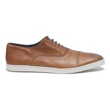 ALLEN EDMONDS Tan Leather Mens Derby Shoes UK 13 Casual Smart Classic