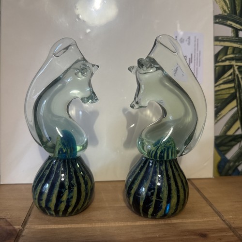 Vintage mdina glass seahorse - vintage,