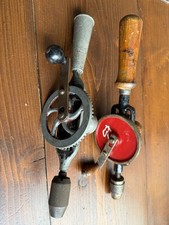 Old Hand Drills - Woodworking Hand Tools in Original Condition