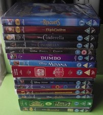 Disney DVD x 17 The Rescuers
