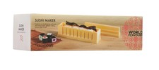 KitchenCraft World of Flavours Sushi Maker with Moulding Tray and Push Bar