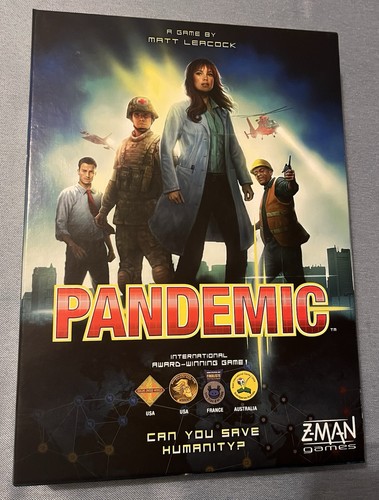 Pandemic board game - game, z