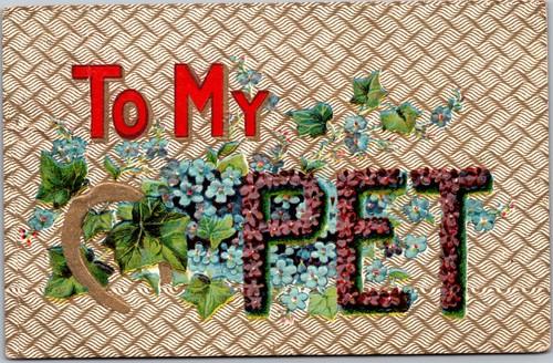 Postcard greetings pet - postcard,