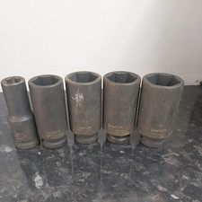 ISS-UK sockets, 15mm, 24mm, 27mm, 30mm, Large Industrial deep impact sockets 1/2