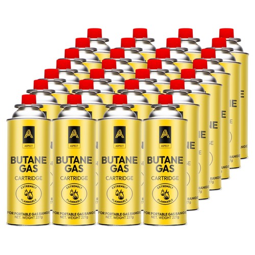 Butane gas canisters - butane,