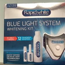 Rapid White Blue Light System Whitening Kit | 12 Shades Whiter in 2 Weeks