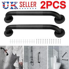 2pcs 30cm Bathroom Grip Shower Tub Grab Bar Safe Handle Handrail Rail Disabled