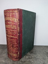 Book of Farm Management and Country Life, Ward & Lock's Circa 1880s Antique book