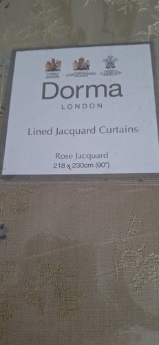Dorma rose jacquard curtains - curtains,