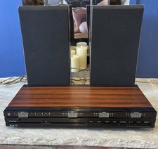 Rare Bang & Olufsen Beolab 1700 Amplifier And Beovox S30 Speakers Rosewood GWO