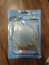 24 Inch Qualatex Deco Bubble Balloon Multi Designs Helium/Air Party Decorations