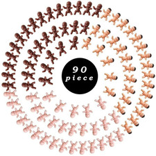 90 Pieces Mini Plastic Babies