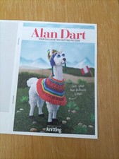 ALAN DART Peruvian Llama Knitting Pattern -  Hat & Poncho