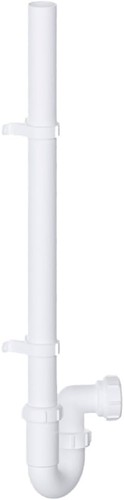 Plumbez 40mm standpipe - standpipe, trap