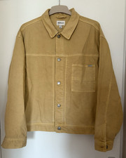 River Island Denim Jacket Large Mild mustard yellow New