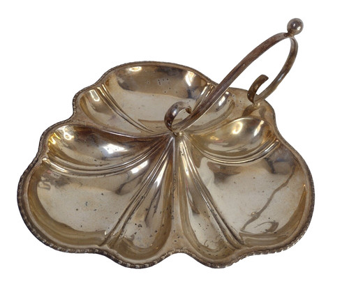 Dish with handle - dish, oyster