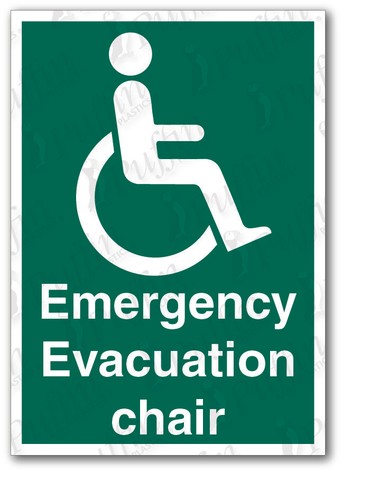 Emergency evacuation chair - emergency,