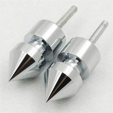 Chrome Spike Swingarm Spools