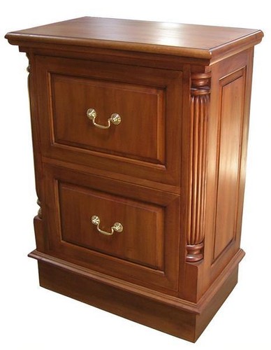 Mahogany filing cabinet - cabinet, 2