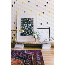 Simple drop polka dot grey and