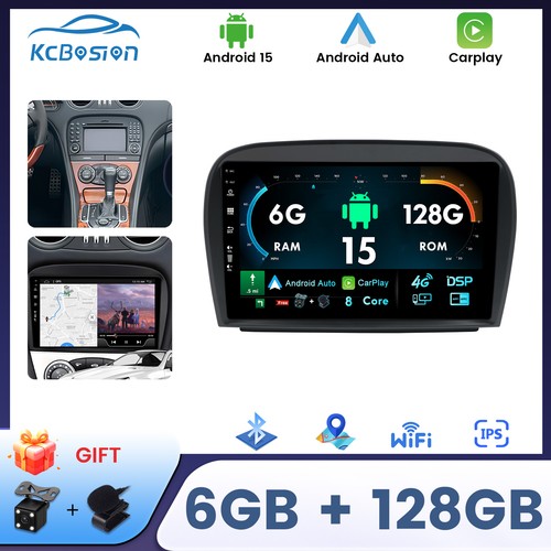 Android car stereo 128g - 15,