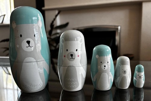 Gltc bear russian nesting - bear,