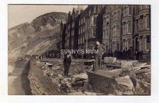 WALES, ABERYSTWYTH, HAVOC OF THE STORM, 1927, RP  LOT G