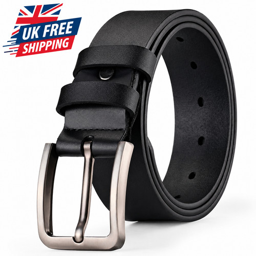 Mens genuine leather belt - mens,