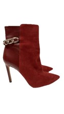 Nine West Tyrona Suede Leather Ankle Boots Us8 Uk 5