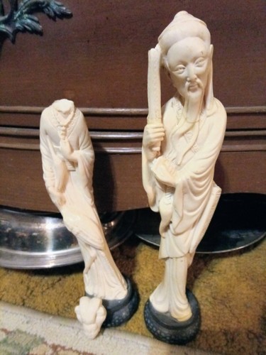 Asian faux ivory - asian, alabaster