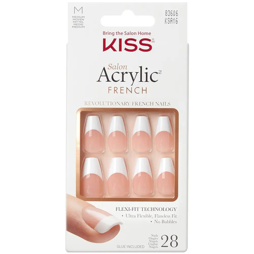 Kiss salon acrylic - kiss, french