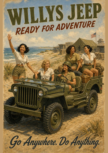 Period style advertising