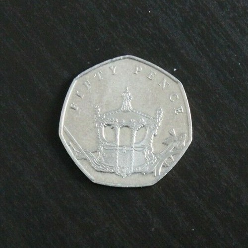 50p coin fifty - coin, of