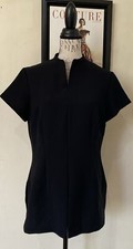 Inline London Women’s Keyhole Tunic Black Size 16